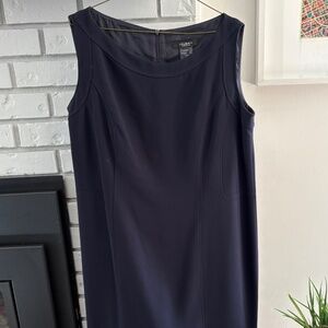 Louben Woman navy sheath dress